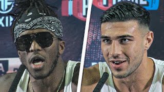 HIGHLIGHTS  KSI vs Tommy Fury • CHAOTIC PRESS CONFERENCE • Logan Paul vs Dillon Danis [upl. by Michi415]