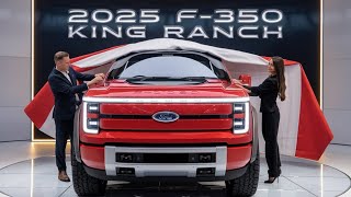 2025 F350 King Ranch The Ultimate Luxury Truck Review [upl. by Purvis]