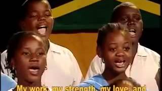 I pledge my heart forever Jamaicas National Song [upl. by Ymmaj313]