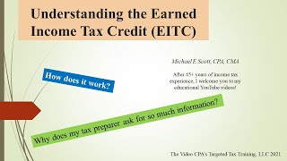 Understanding the Earned Income Tax Credit EITC [upl. by Laing]