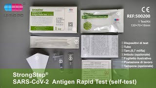 SARSCoV2 Antigen Rapid Test for nose swab （Thai） [upl. by Anawak]