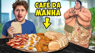 Fiz a dieta do homem mais pesado do mundo por 24h [upl. by Anires]