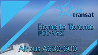 Flying 10 hours with Air Transat on a Smartlynxleased A330 plane [upl. by Atilrahc]