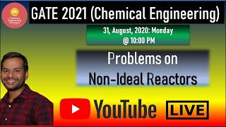 New Problems on NonIdeal Reactors GATE Chemical Engineering [upl. by Mcnalley]