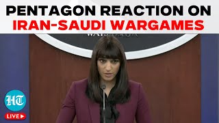 LIVE  Pentagon Briefing Following SaudiIran Naval Drills  Iran Israel War Latest  Hezbollah [upl. by Tabby]