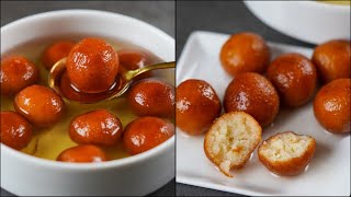 Dont Waste Leftover Bread Make This Delicious Gulab Jamun Sweet  Soft amp Juicy Gulab Jamun Recipe [upl. by Honan]