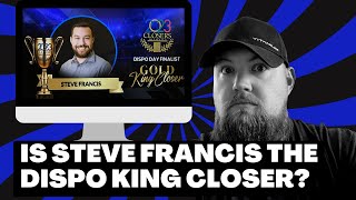 Is Steve Francis The Dispo King Closer  The King Closer Reacts [upl. by Adlemy]