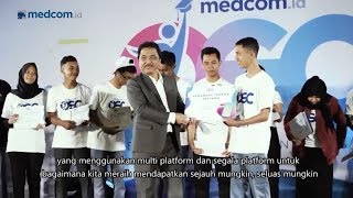 Kemeriahan Malam Penganugerahan Online Scholarship Competition MedcomID 2018 [upl. by Yeldud]