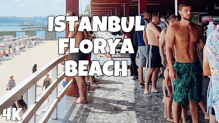 4K 🦊 Istanbul Walk Aqua Floria Beach  Walking Tour [upl. by Navoj]