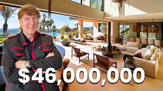 INSIDE A BRAND NEW 46MILLION MEGA MANSION IN BEVERLY HILLS [upl. by Henke375]