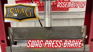 Unbox And Assembly Of Swag Offroad 20 Ton Press Brake [upl. by Asher1]