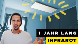 Infrarotheizung Erfahrung nach selbst Test Kosten Vorteile [upl. by Asir954]