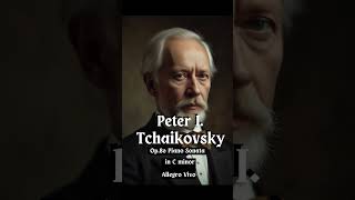 Peter I Tchaikovsky  Op 80 Piano Sonata In C M [upl. by Elyrrad517]