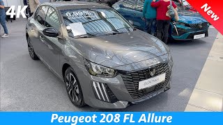 Peugeot 208 FL Allure 2024 Review 4K Exterior  Interior Hybrid Price [upl. by Ahsekram]