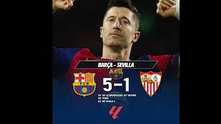 BARÇA 5  1 SEVILLA [upl. by Milton]