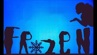 ❄Frozen shadow performance  Shadow Theatre VERBA❄ [upl. by Koball426]