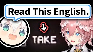 Fubuki Roasts Mikos English While Testing Luis Perfect English【Hololive】 [upl. by Siuluj268]