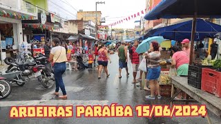 FEIRA LIVRE DE AROEIRAS PARAIBA 15062024 [upl. by Arline]