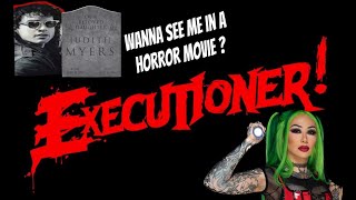 IM GOING TO BE IN A HORROR MOVIE  EXECUTIONER  INTERVIEW WITH CREW [upl. by Etteb676]