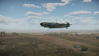 Bf109E1  6 kills ace in a flight  War Thunder Sim Battle [upl. by Imotas235]