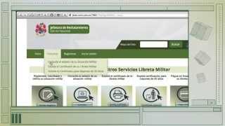 Consulta del estado de la situación militar wwwlibretamilitarmilco [upl. by Htabmas480]