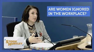 Are women ignored in the workplace Feat Natasha Devon amp Mike Parry  Storm Huntley [upl. by Buskus]