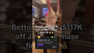 His reaction to winning 117K on his parlay 🔥💰 [upl. by Dieterich]