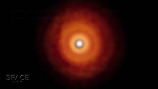 PlanetForming Disk Imaged By Telescope Array  ZoomIn Video [upl. by Mariellen]