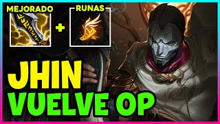 🔥 NUEVOS OBJETOS COMO JUGAR JHIN ADC S14 GUÍA ESPAÑOL  TEMPORADA 14 LOL 2024 [upl. by Paxton]