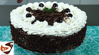 Torta cioccolato e panna tipo foresta nera  Dolci facili [upl. by Raskin869]