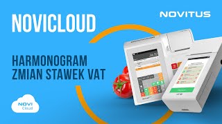 NoviCloud – Harmonogram zmian stawek VAT [upl. by Ttenrag851]