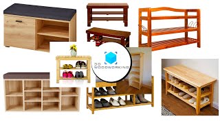 30 Woodworking Shoe Racks Ideas  30 Woodworking Shoe Rack DIY Projects [upl. by Crotty]