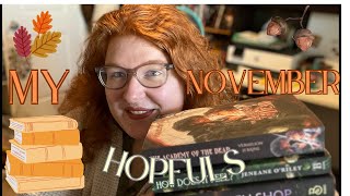 November Reads to Cozy Up With What I’m Excited to read [upl. by Cohin]