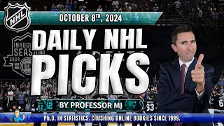 NHL PICKS TODAY  1st FRANCHISE GAME IN UTAH HOW TO BET THIS MATCHUP nhlpickstoday nhl2024 [upl. by Caasi]