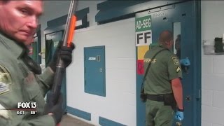 Video shows corrections officer shooting inmate through cell door [upl. by Gnen]