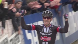 Elite Men’s Race Highlights  201516 Cyclocross World Cup  Valkenburg Netherlands [upl. by Annerb861]