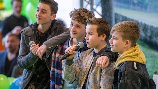 82 FOURCE TREEDT OP BIJ PIETER KONIJN 🐰 JUNIORSONGFESTIVALNL🇳🇱 [upl. by Allemac133]