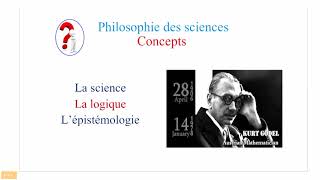 Philosophie des Sciences  Concepts  la science la logique et lépistémologie [upl. by Ailina]