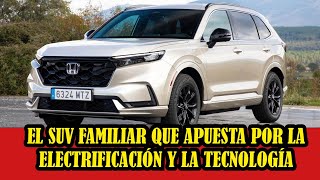 Honda CRV 2024 más grande electrificado y con toda la tecnología de un SUV de última generación [upl. by Kaya]