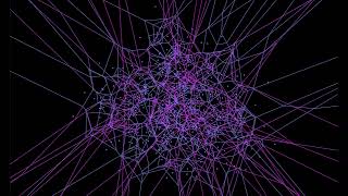 Stacked Voronoi Diagrams  Normal Normal Distribution [upl. by Sul]