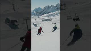 Bereit für den ultimativen Winterspaß Skifahren auf der Zugspitze ❄️⛷️ [upl. by Llewsor791]