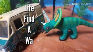 Life Find A Way Stopmotion Edition Jurassic World Fallen Kingdom [upl. by Hayes]