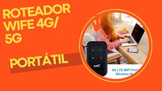 UNBOXINGRoteador de Bolso wifi repetidor amplificador de sinal expansor rede móvel [upl. by Lorak]