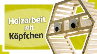 Ein Schulprojekt für kreatives Holzhandwerk [upl. by Rofotsirk]