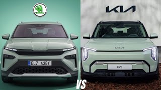 2025 Skoda Elroq vs Kia EV30 Electric SUV Showdown  Indepth Comparison [upl. by Drarehs]