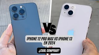 IPHONE 12 PRO MAX VS IPHONE 13 EN 2024  ¿VALE LA PENA  AndroOne [upl. by Elynad336]