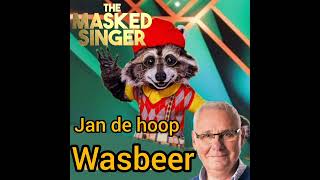 wasbeer  Quando  jan de hoop  the masked singer nederland seizoen 6 [upl. by Anifesoj]