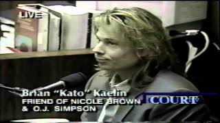 Kato Kaelins OJ trial testimony [upl. by Harac]