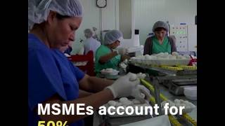 There are 500 million MSMEs in the world  MSME Day  Small business big impact [upl. by Iahc37]