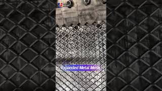 Flatten Expanded Wire MeshGrill Flattened Expanded Metal expanded metal in rhombus mesh factorys [upl. by Agostino311]